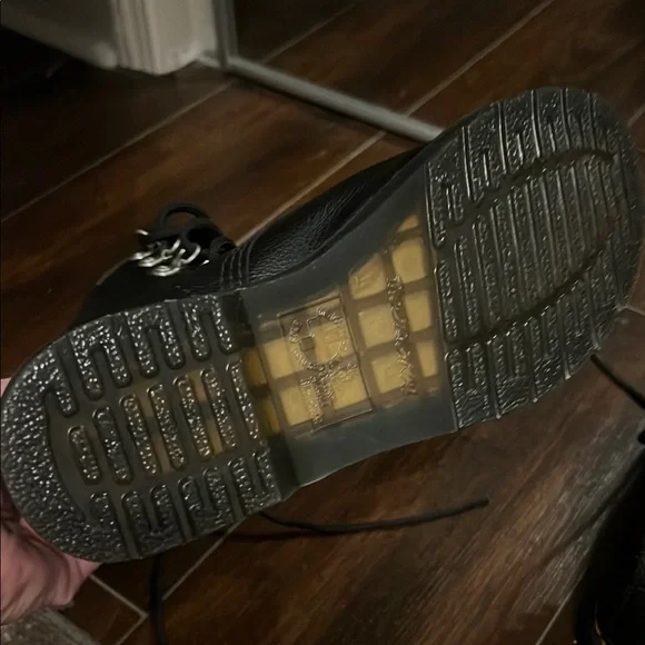 Dr. Martens Black Combat Boots - Picture 3 of 5